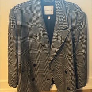 Hudson North Houndstooth Blazer